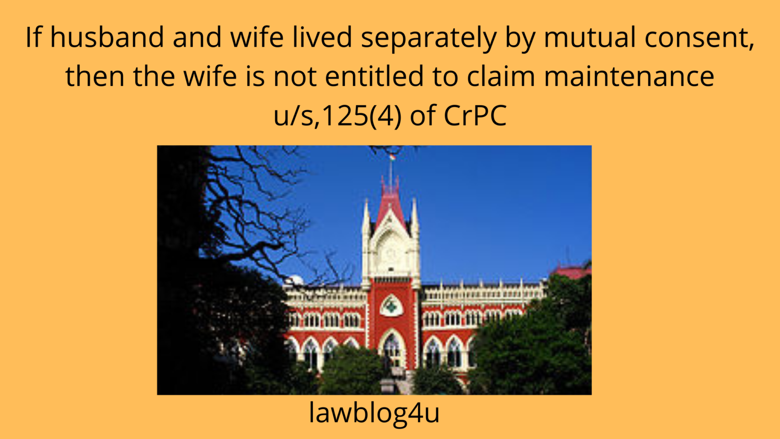 If Husband And Wife Lived Separately By Mutual Consent, Then The Wife ...