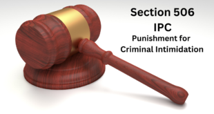 Section 506 IPC – Know the Punishment for Criminal Intimidation