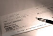 does cancelled cheque require signature